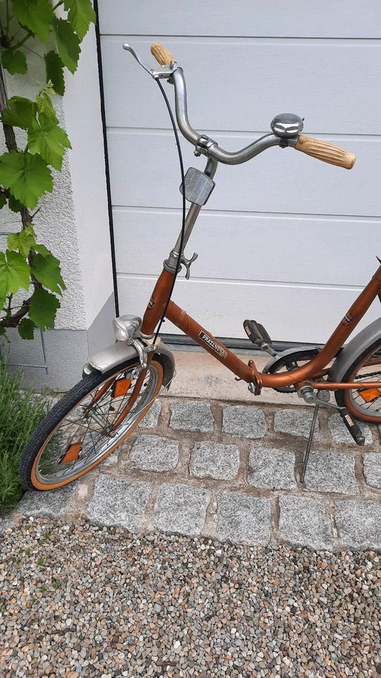 Fahrrad Klapprad Campingrad Minirad Retro 70er Jahre in Mertingen