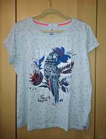 ♥️ CECIL Damen T-shirt Gr. L ♥️ hellgrau Papagei Blumen Bayern - Kümmersbruck Vorschau