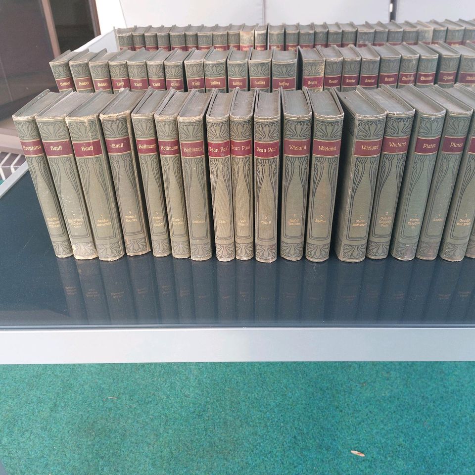 Buchsammlung Klassiker,1790-1870,Rarität!!! in Schwielochsee