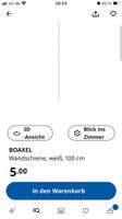 6 Boaxel Ikea Wandschienen, je 1m Niedersachsen - Braunschweig Vorschau