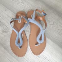 Steve Madden Sandalen hellblau Flach Echtleder Gr,40 Top Schleswig-Holstein - Kiel Vorschau