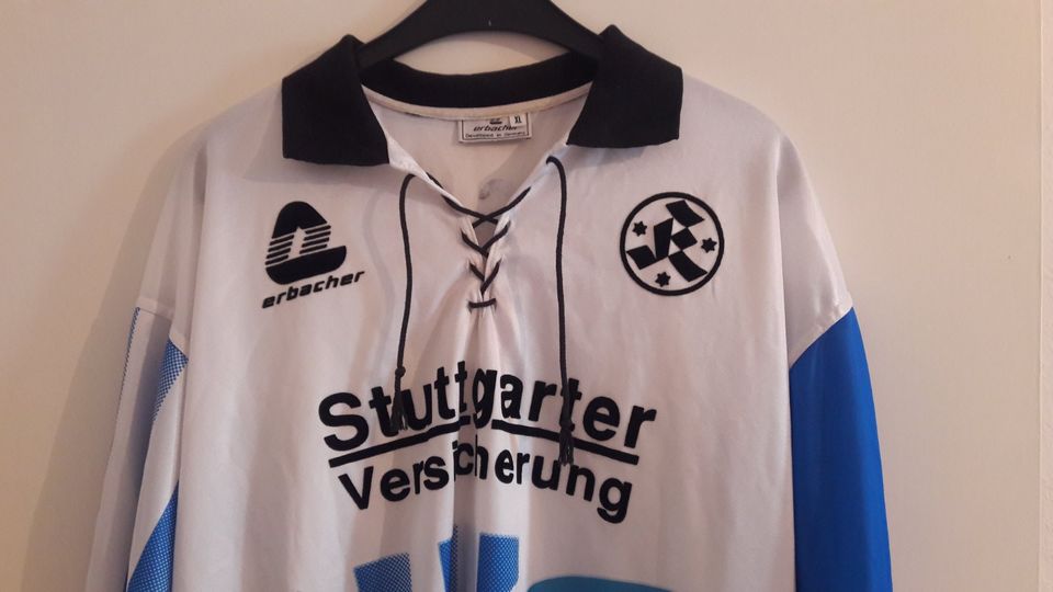 TAUSCH: Trikot Stuttgarter Kickers Saison 1991/92 matchworn in Köln