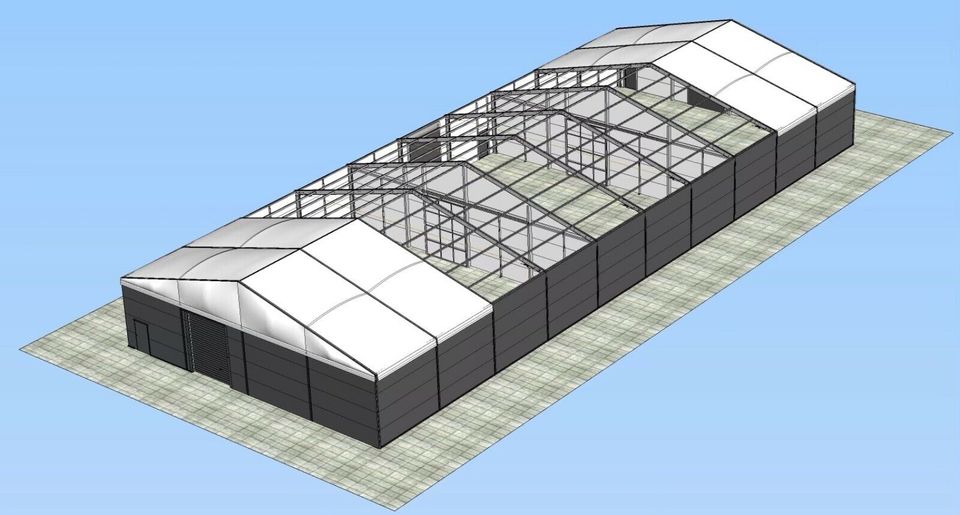 Lagerhalle Lagerfläche Lager Halle 300m² oder 600m² Mieten Delitzsch in Delitzsch