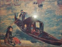 Bilddrück Renoir Gondel auf dem Canal Grande in Venedig Essen - Steele Vorschau