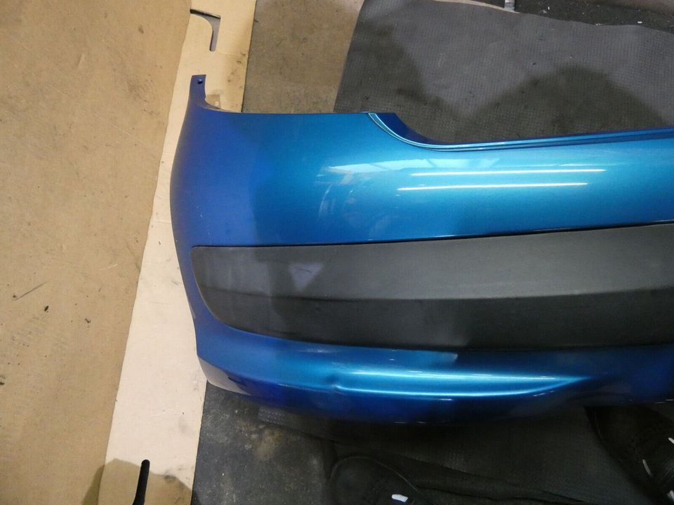 Peugeot 207 CC Stoßstange Hinten Blau KMUD Bj.2007 in Massenbachhausen