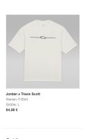 Jordan x Travis Scott T-Shirt Weiß Mecklenburg-Vorpommern - Bobzin Vorschau
