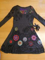 DESIGUAL Kleid Langarm Flowers Grau Bayern - Kirchseeon Vorschau