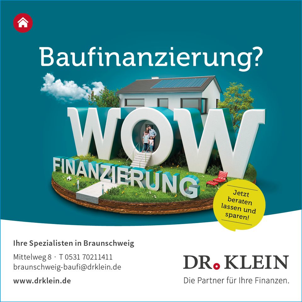 Einfamilienhaus mit Garage, kleiner Werkstatt und Garten in Königslutter am Elm