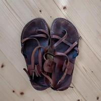Sandalen aus Leder | Gr. 41 | Breiter Fuß | unisex Thüringen - Erfurt Vorschau