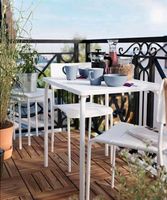 Väddö Ikea Balkon Tisch + 2x Stühle weiß Wuppertal - Langerfeld-Beyenburg Vorschau