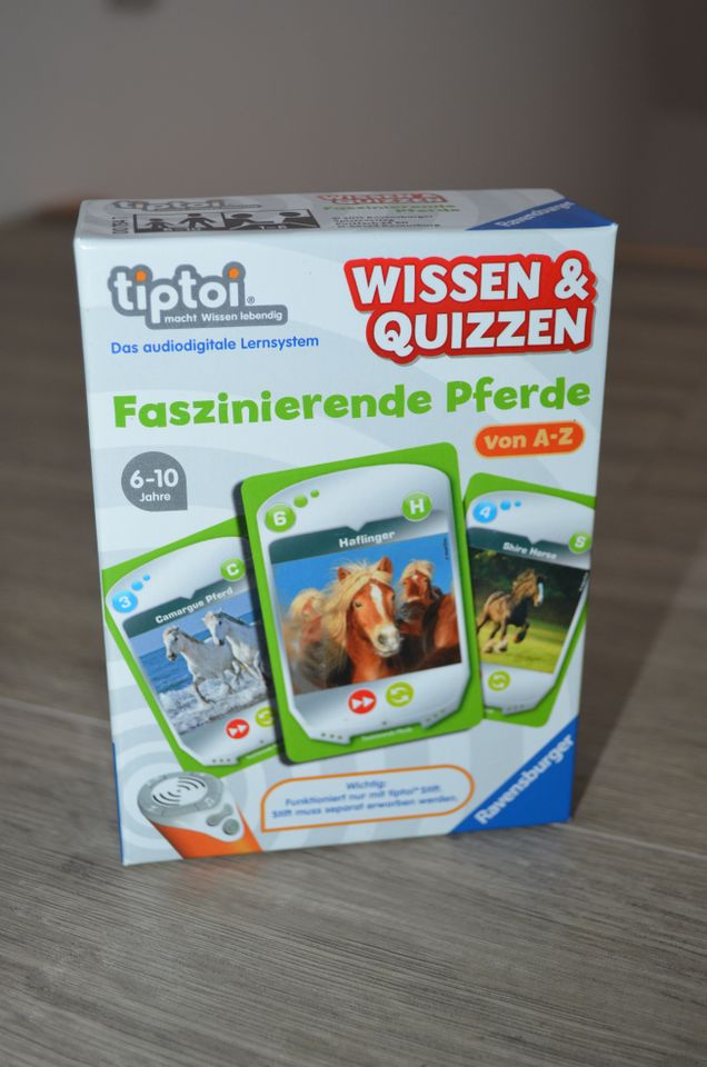 tiptoi Ravensburger Wissen&Quizzen Faszinierende Pferde - wie neu in Barmstedt