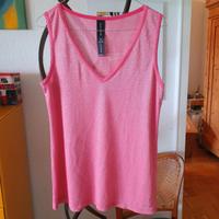 Jane Lushka Top pink metallic L Hessen - Eltville Vorschau