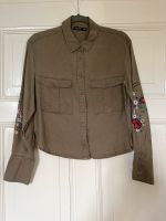 khaki Bershka Bluse Düsseldorf - Angermund Vorschau