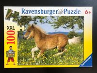 Kinderpuzzle Ravensburger, Pony, 100 XXL, 6plus Wandsbek - Hamburg Hummelsbüttel  Vorschau