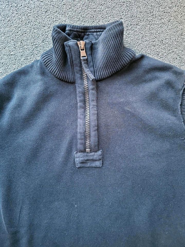 Marc O'Polo Herren Pullover blau Größe L in Worms