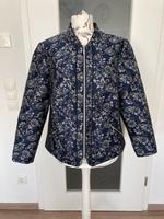 C&A dunkelblaue Damen Jacke mit silbernen Ornamenten Größe 46 Bayern - Graben (Lechfeld) Vorschau