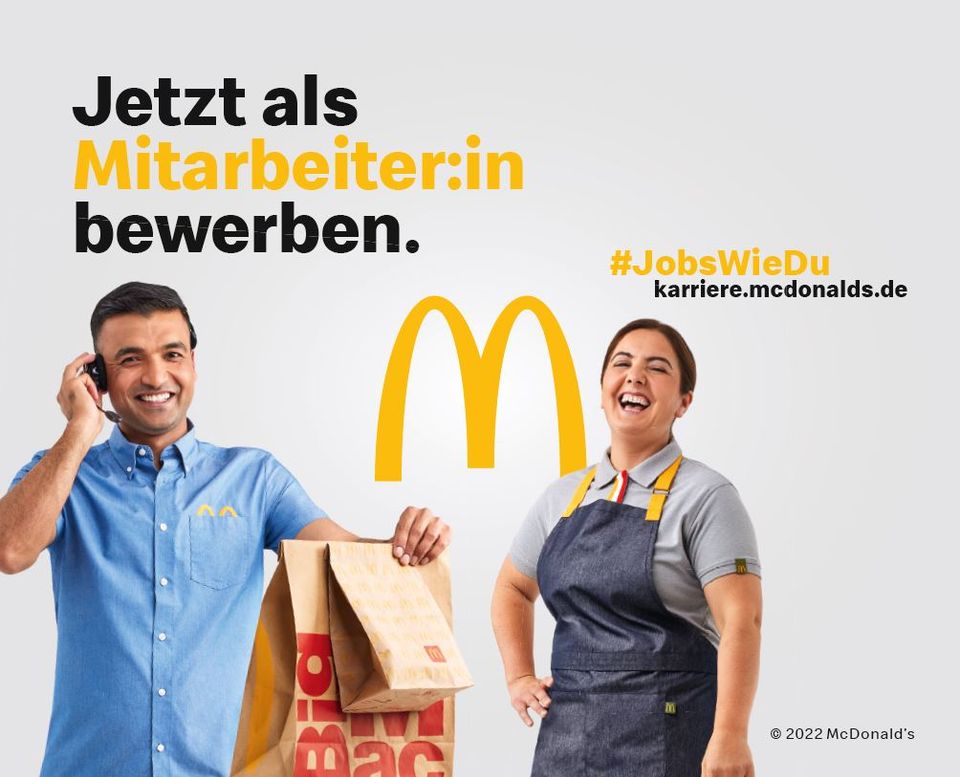 McDonald's Rosbach - Restaurant-Mitarbeiter:in in Rosbach (v d Höhe)