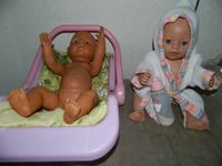 Baby Born Puppe von Zapf 43cm + SIMBA NEW BORN Babypuppe 43cm Hessen - Schotten Vorschau