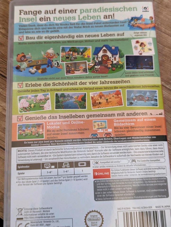 Animal crossing Switch in Duisburg
