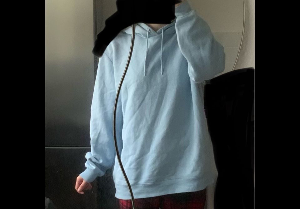 ✨ H&M Hoodie Babyblau - Hoodie Pulli Pullover Oversized Oberteil✨ in Berlin