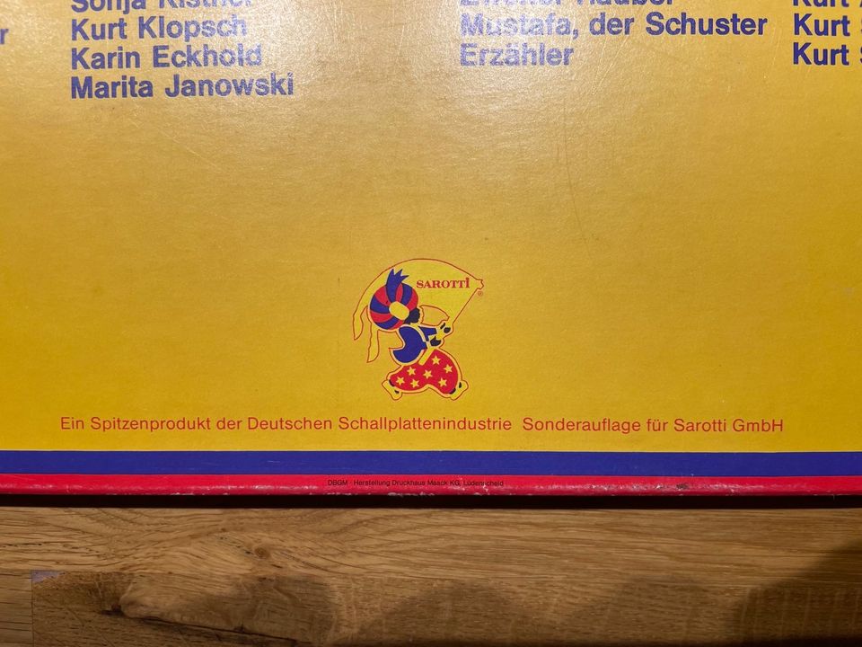 Sarotti Die Reise in das Mohrenland LP Vinyl Schallplatte in in Salzgitter