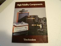 Technics High Fidelity Components-Prospekt - sehr guter Zustand Nordrhein-Westfalen - Gelsenkirchen Vorschau