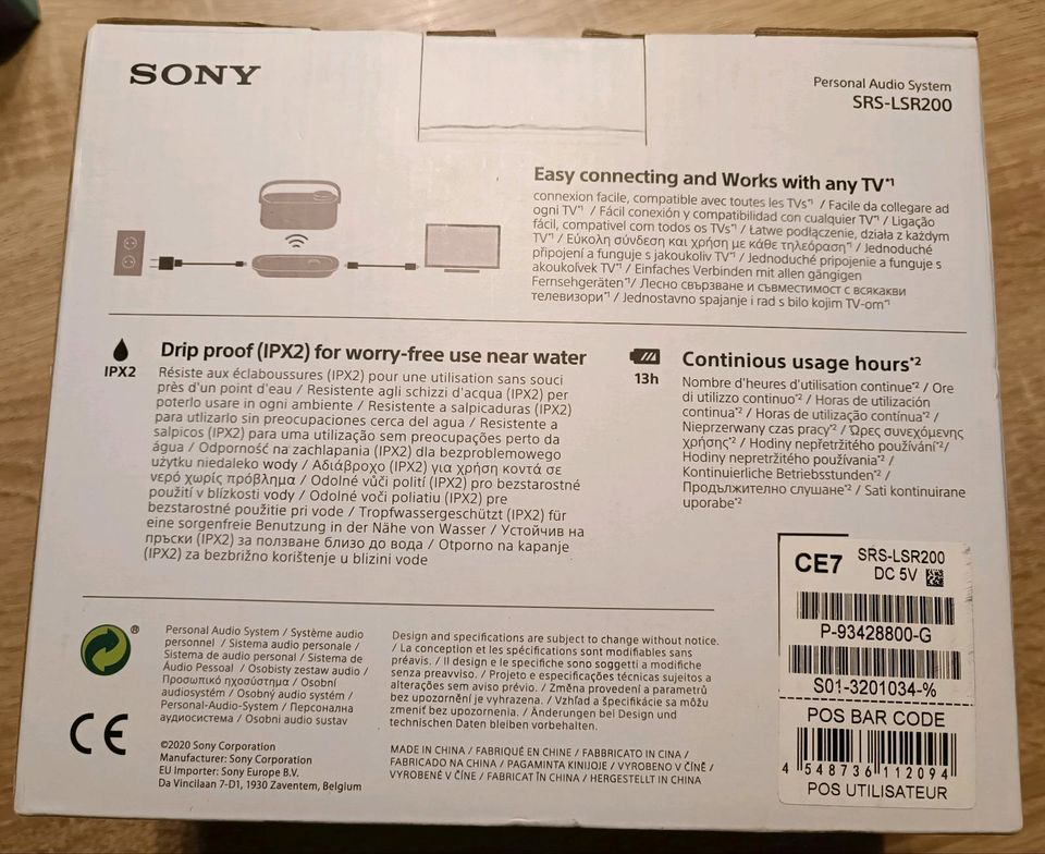 Sony Handy TV Speaker in Gelsenkirchen