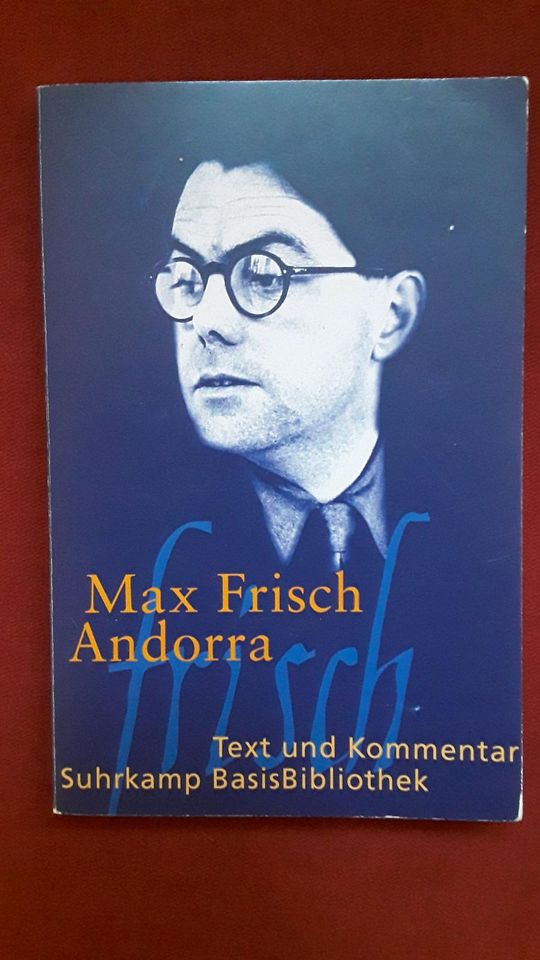 Andorra - Max Frisch Schullektüre in Bamberg