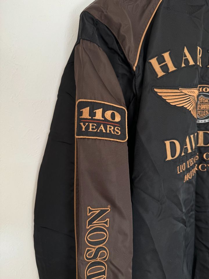 Harley Davidson Nylonjacke aus 110th Anniversary Kollekti 2XL in Alsfeld