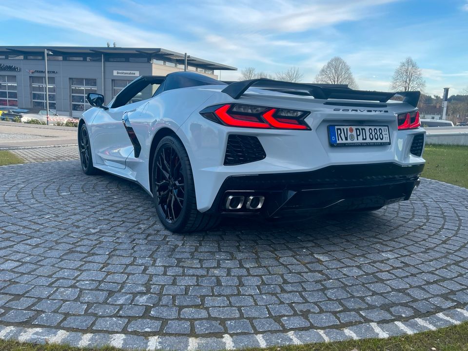 Corvette C8 / Hochzeitsauto / Cabrio / V8 / Bodensee / Sportwagen in Baindt