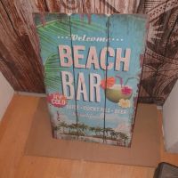 Holzbild Beach Bar 60 x 40 cm Nordrhein-Westfalen - Remscheid Vorschau