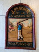 Vintage Golf Holz 3D Schild Bayern - Fraunberg Vorschau