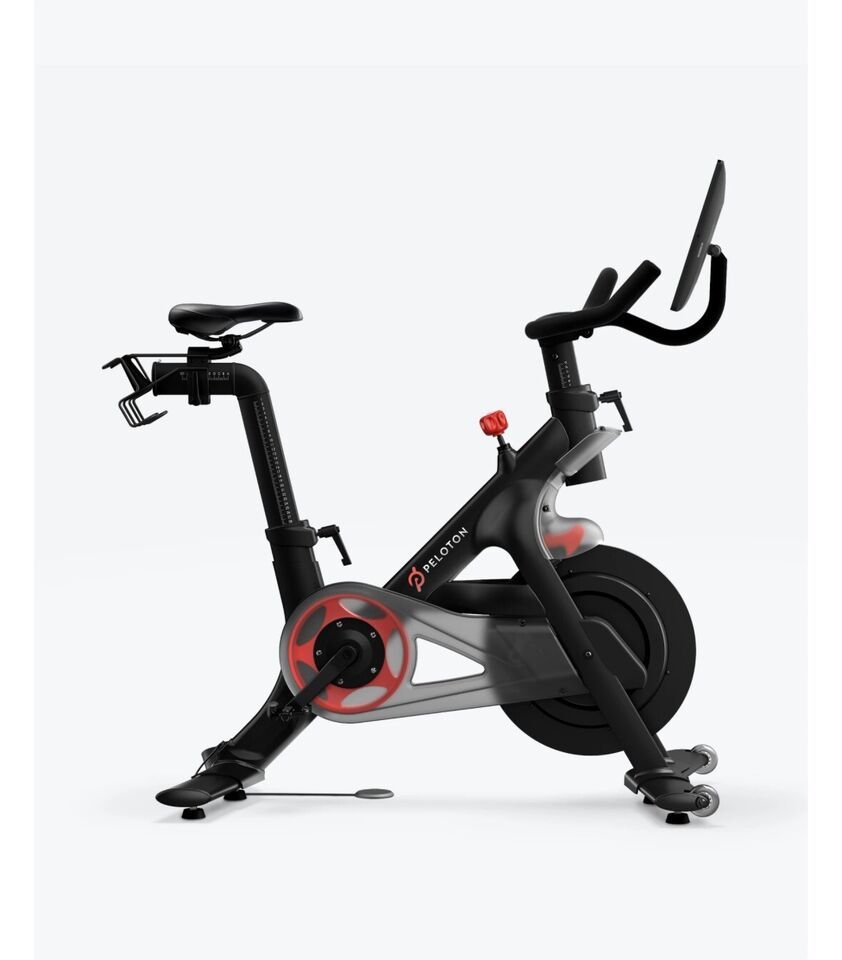 Peloton Fitnessbike - Hometrainer Indoor-Cycling + Sportschuhe 44 in Heikendorf