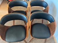 Stylische Esszimmerstühle, 1-4 Stück, braun/schwarz Kr. München - Höhenkirchen-Siegertsbrunn Vorschau