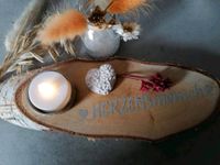 Individuelle Deko - Holzscheiben // Baumscheiben Geschenk Shabby Niedersachsen - Bad Zwischenahn Vorschau