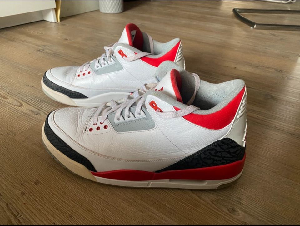 Jordan 3 Retro Fire gr:46 in Neustadt