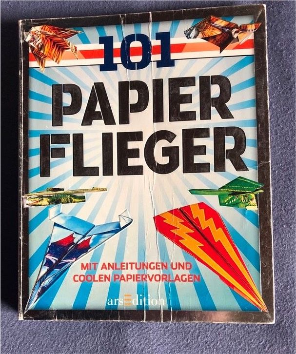 101 Papierflieger Flieger Basteln Falten in Ellwangen (Jagst)