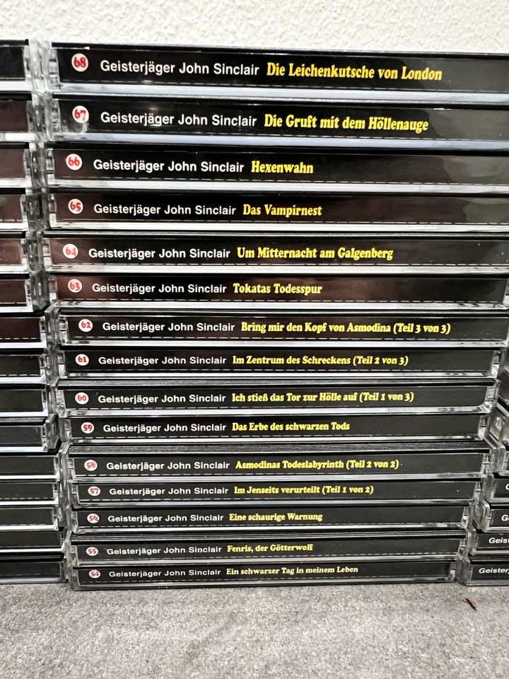 John Sinclair CD Sammlung +2Sonderfolgen MC/ Konvolut über 95CD‘s in Bochum