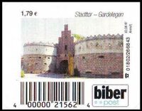 Biberpost: MiNr. 23, "Sehenswürdigkeiten (II): Gardelegen, Stadtt Brandenburg - Brandenburg an der Havel Vorschau