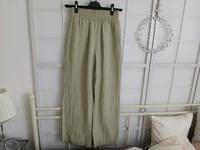 H&M Leinenhose Culottes Sommer Hose Salbeigrün Highwaist XS S Köln - Ossendorf Vorschau