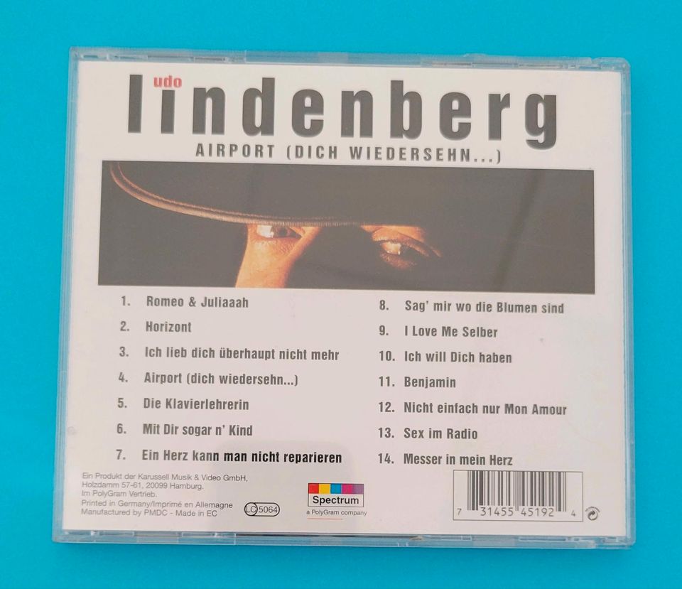 Udo Lindenberg ☆ Hits ☆ CD ☆ Airport  ☆ Dich wiedersehn Horizont in Rheda-Wiedenbrück