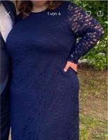 Cocktailkleid Königsblau Sheego Gr. 52 Bayern - Kleinrinderfeld Vorschau