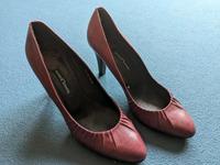 5-55) Goertz Highheels Gr.40 Absatz hochhackig Bordeaux Weinrot Bayern - Eichstätt Vorschau
