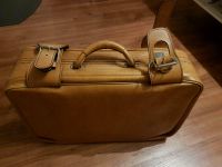 Antiker Leder-Koffer, Marke "Hufeisen mit S", Vintage/Retro Hessen - Hadamar Vorschau