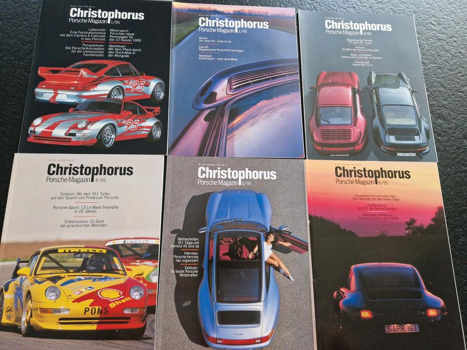 Porsche Magazin Christopherus, Jahrgang 1995 in Freiberg am Neckar