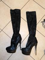 Pleaser Buffalo Damen Stiefel High Heels Plateau  Damenschuhe Bayern - Paunzhausen Vorschau