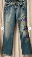 Catch a Fire Strass Blumen Denim Jeans von Cedella Marley Bayern - Bad Kissingen Vorschau
