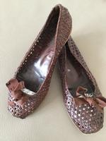 MARIPE Ballerina, geflochtenes Leder, Gr. 38,5, braun München - Schwabing-West Vorschau