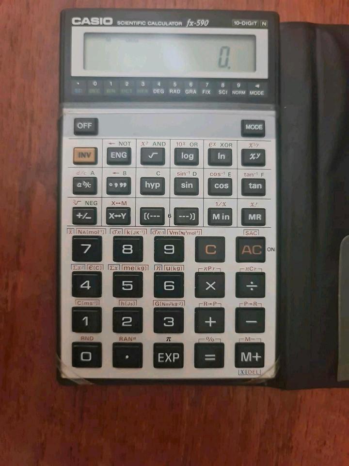 Taschenrechner casio fx-590, texas instrument ti-50, ti-30 LCD in Kusterdingen