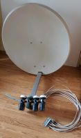 80 Satelliten Schüssel Satellitenschüssel 4 x LNBS HD  2 x Diseq Nürnberg (Mittelfr) - Großreuth b Schweinau Vorschau